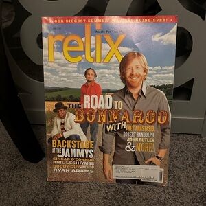 Relix Magazine-Road to Bonnaroo-Jack Johnson -OAR-Trey Anastasio-Bob Weir